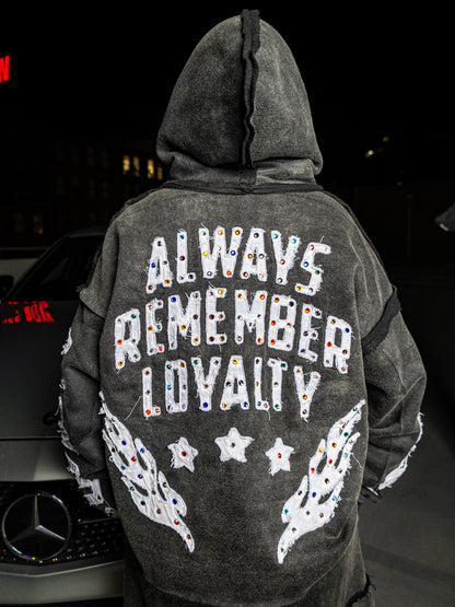 ARL Rhinestone Hoodie