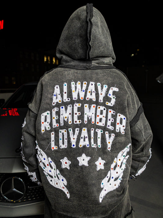 ARL Rhinestone Hoodie