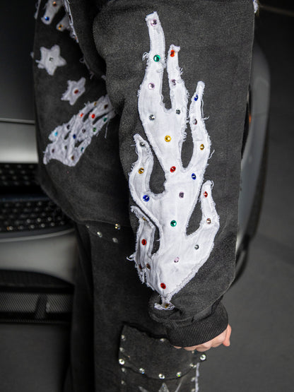 ARL Rhinestone Hoodie