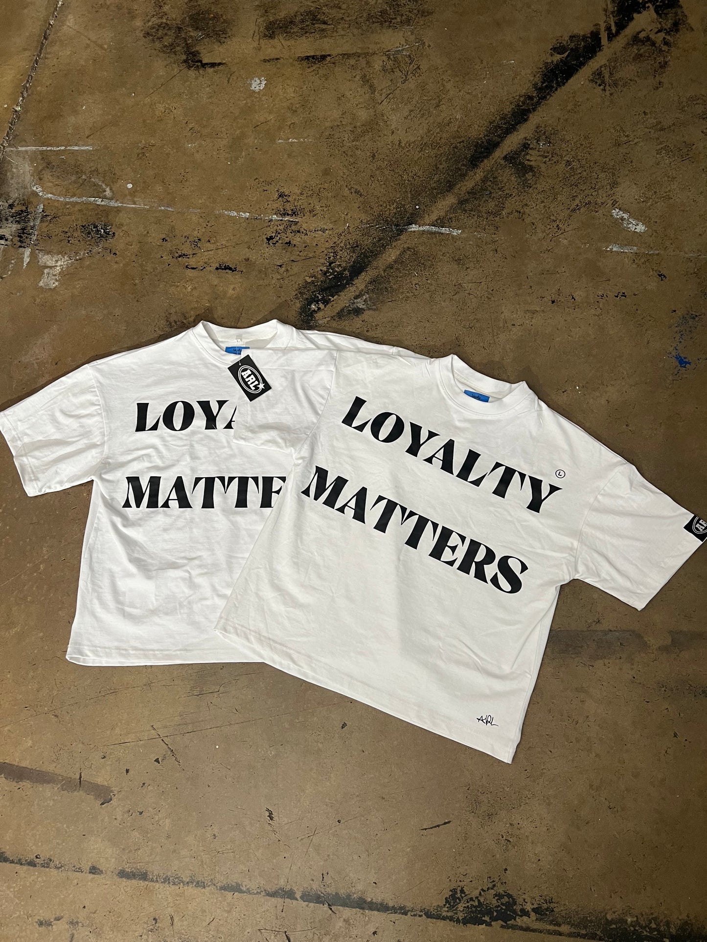 Loyalty Matters White Tee
